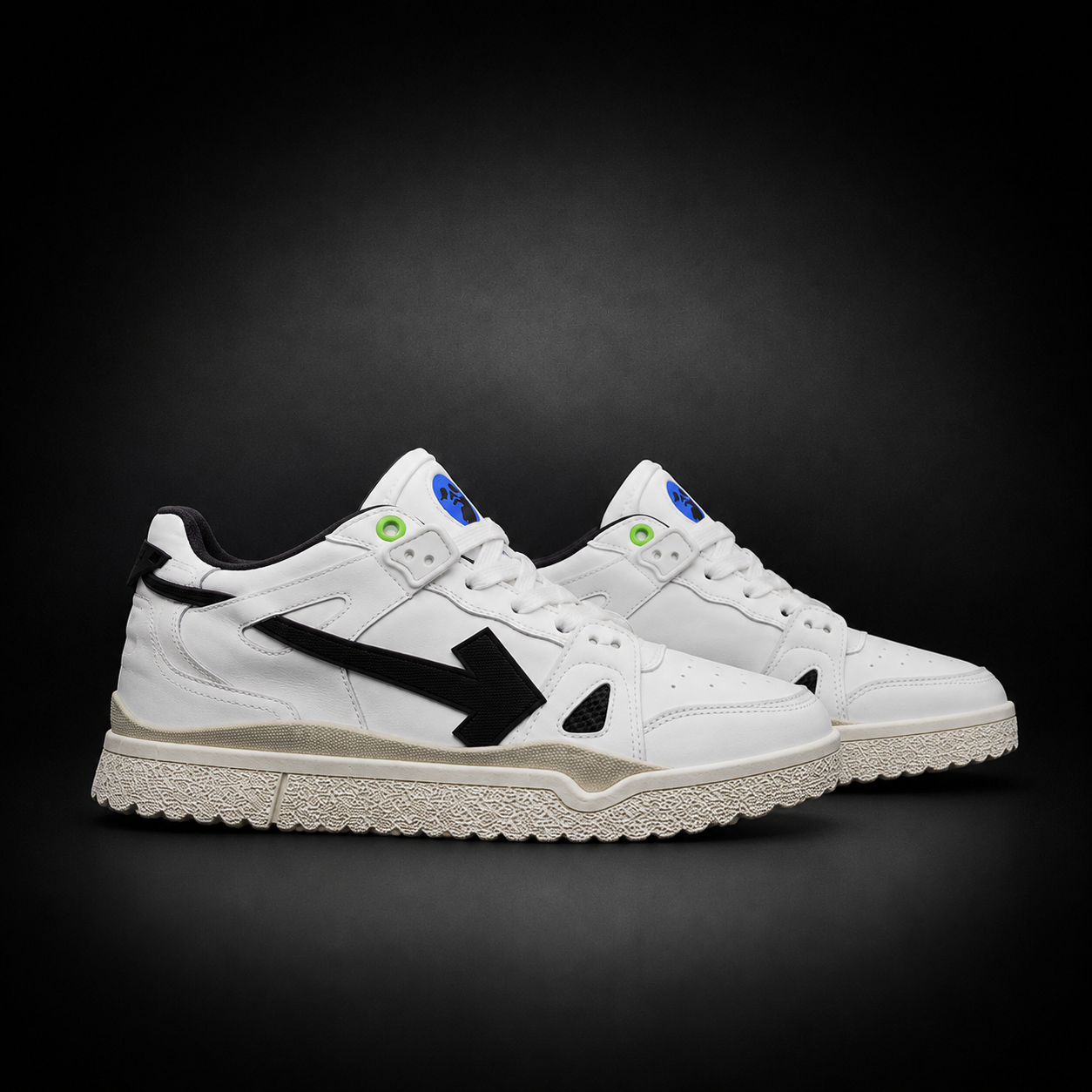 Off-White Out Of Office White Black Blue