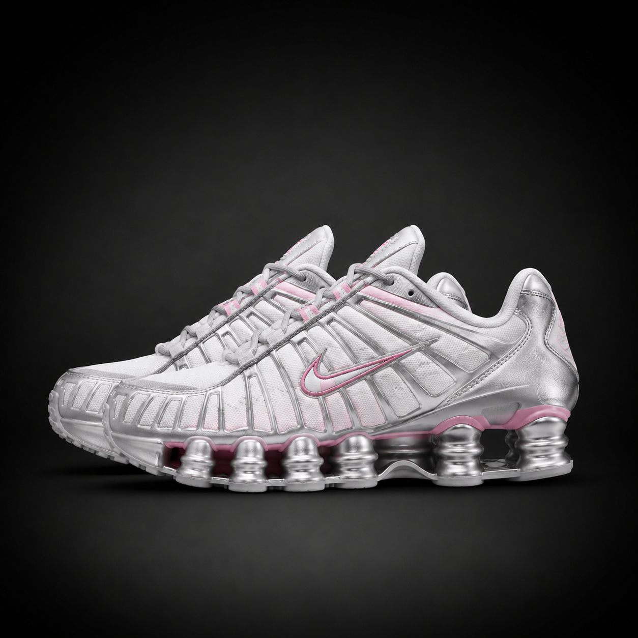 Nike Shox TL White Pink Silver