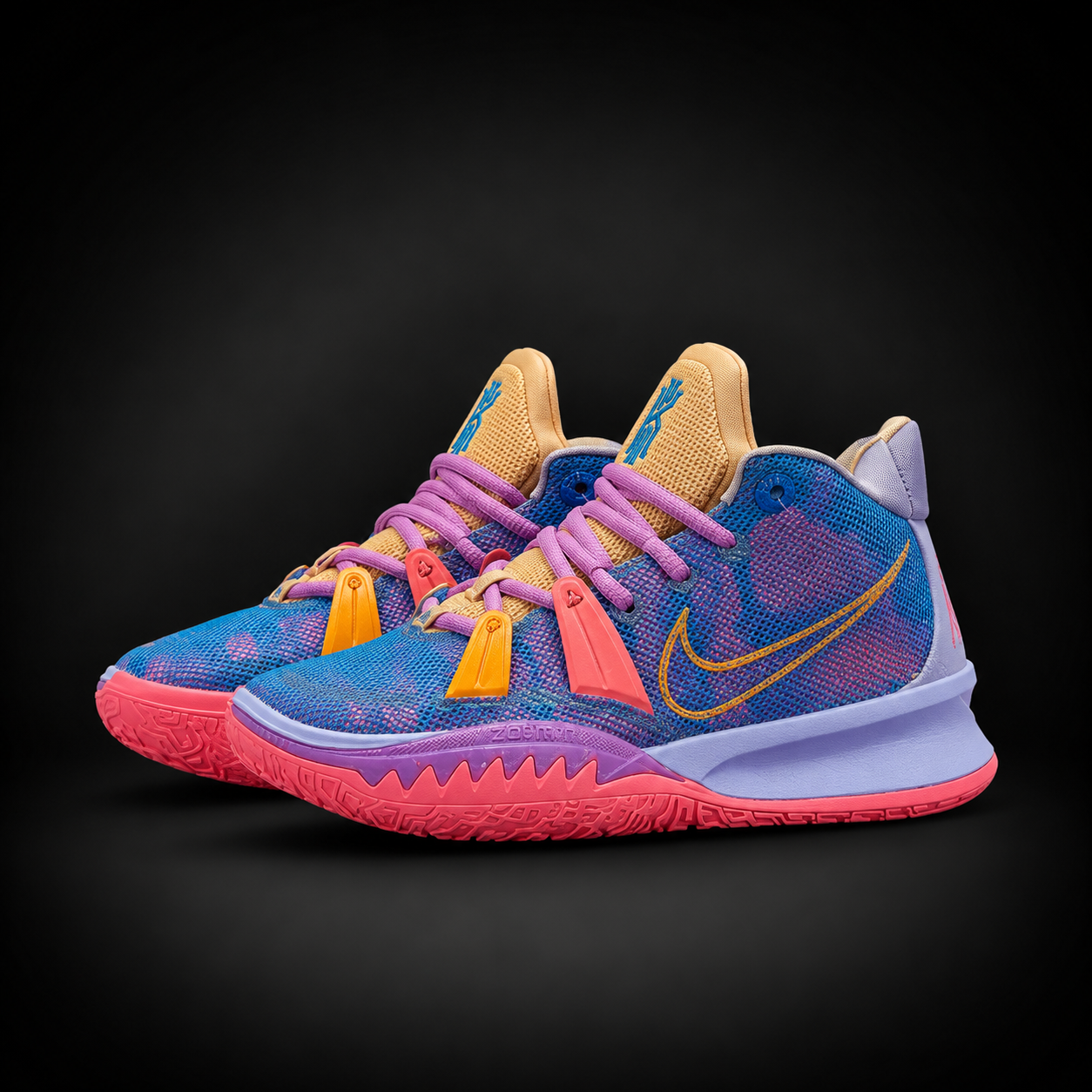Nike Kyrie Flytrap Multicolor Blue Pink Orange