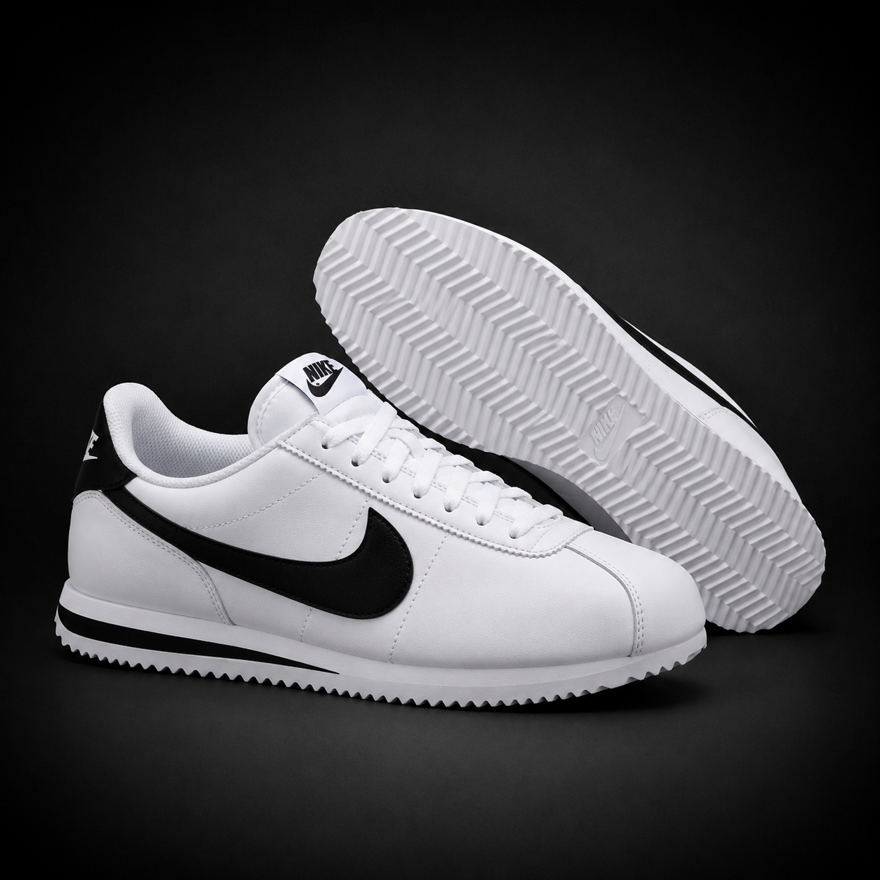 Nike Cortez White Black