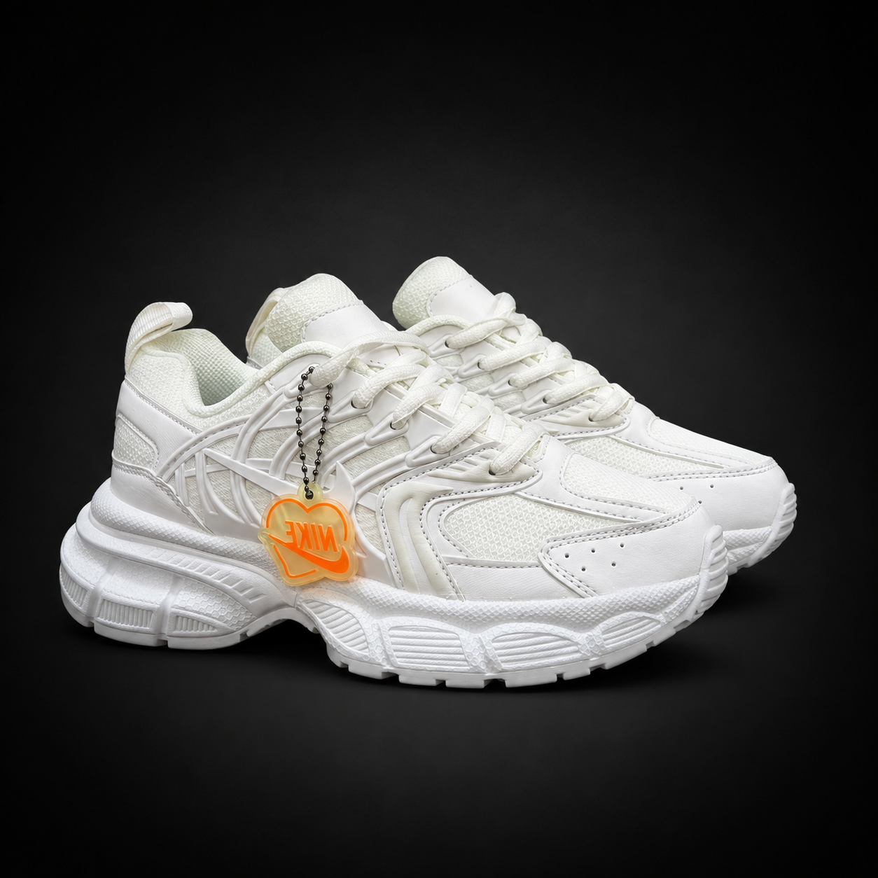 Nike V2K Run Triple White