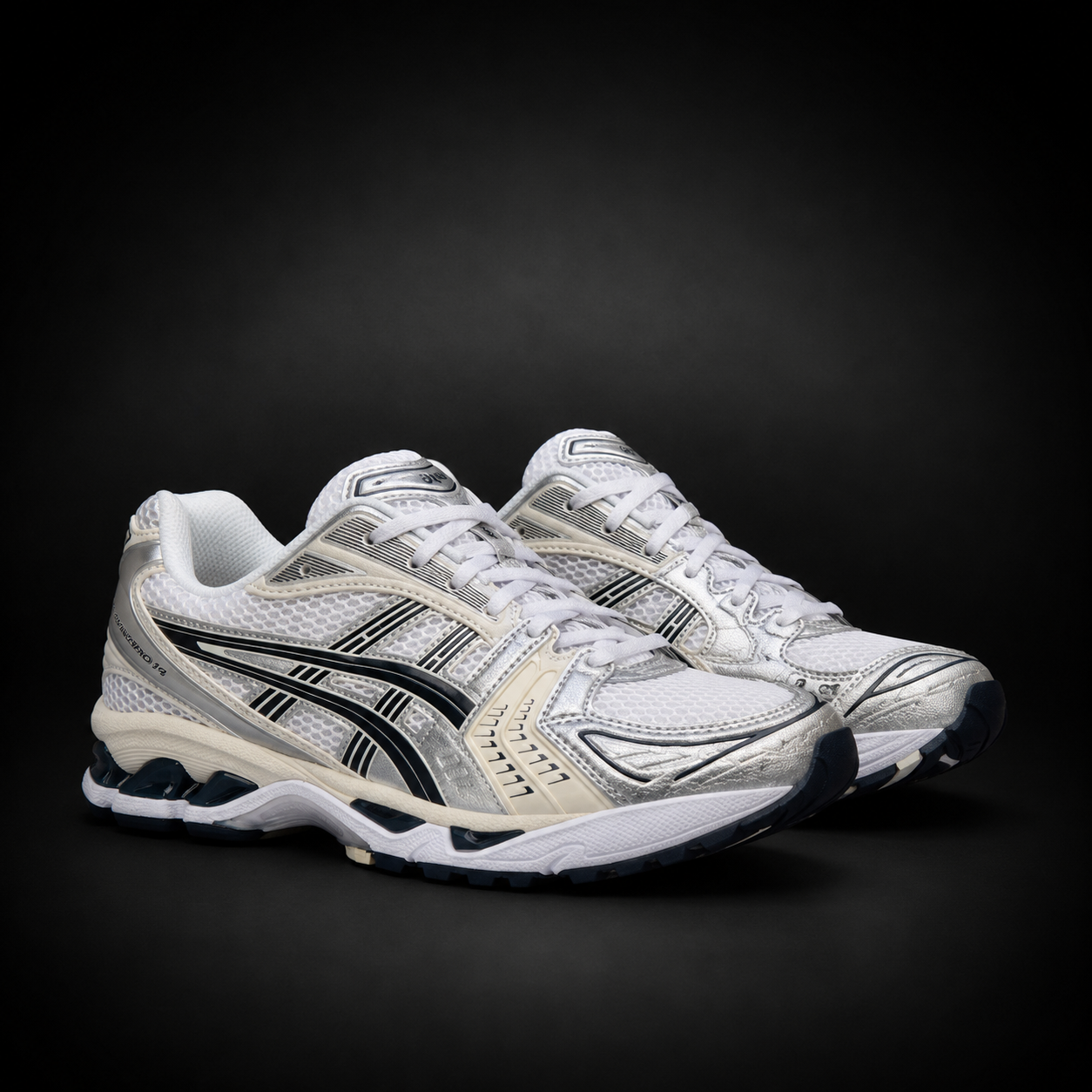 ASICS Gel-Nimbus White Silver Black