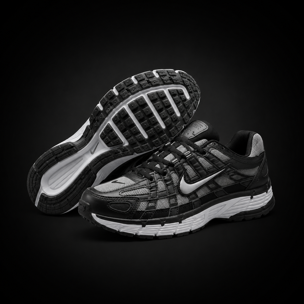 Nike P-6000 Black White