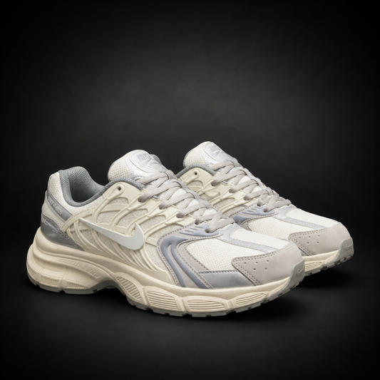 Nike P-6000 White Silver Grey