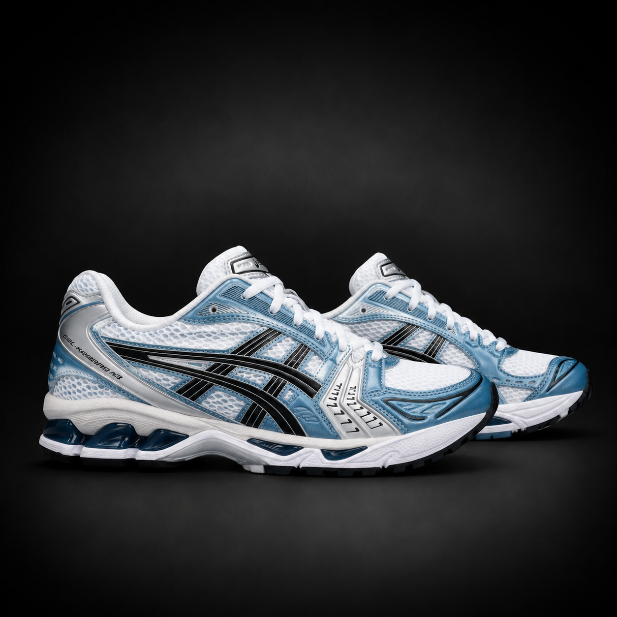 ASICS Gel-Nimbus White Blue Black