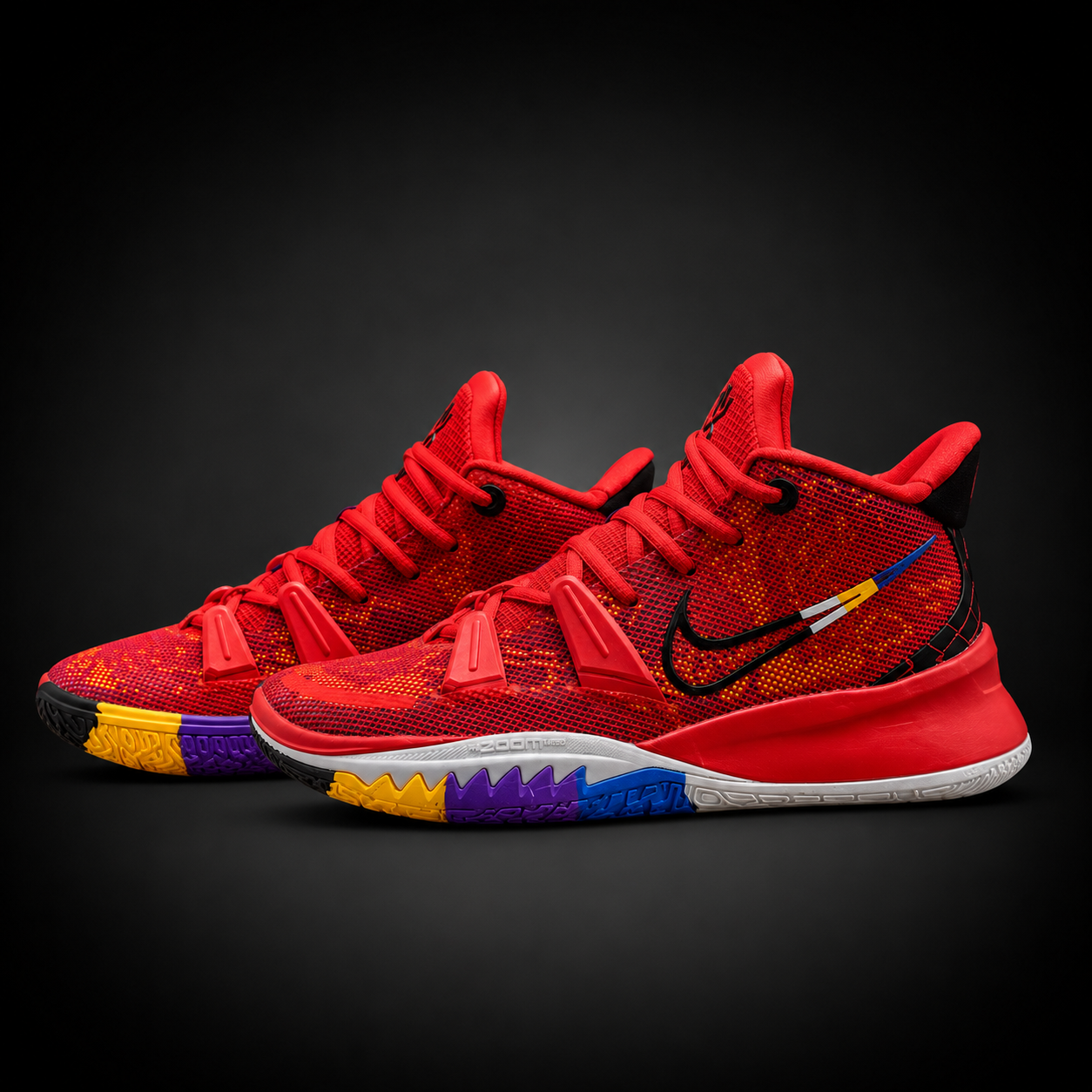 Nike Kyrie Flytrap Red Multicolor Basketball Shoes