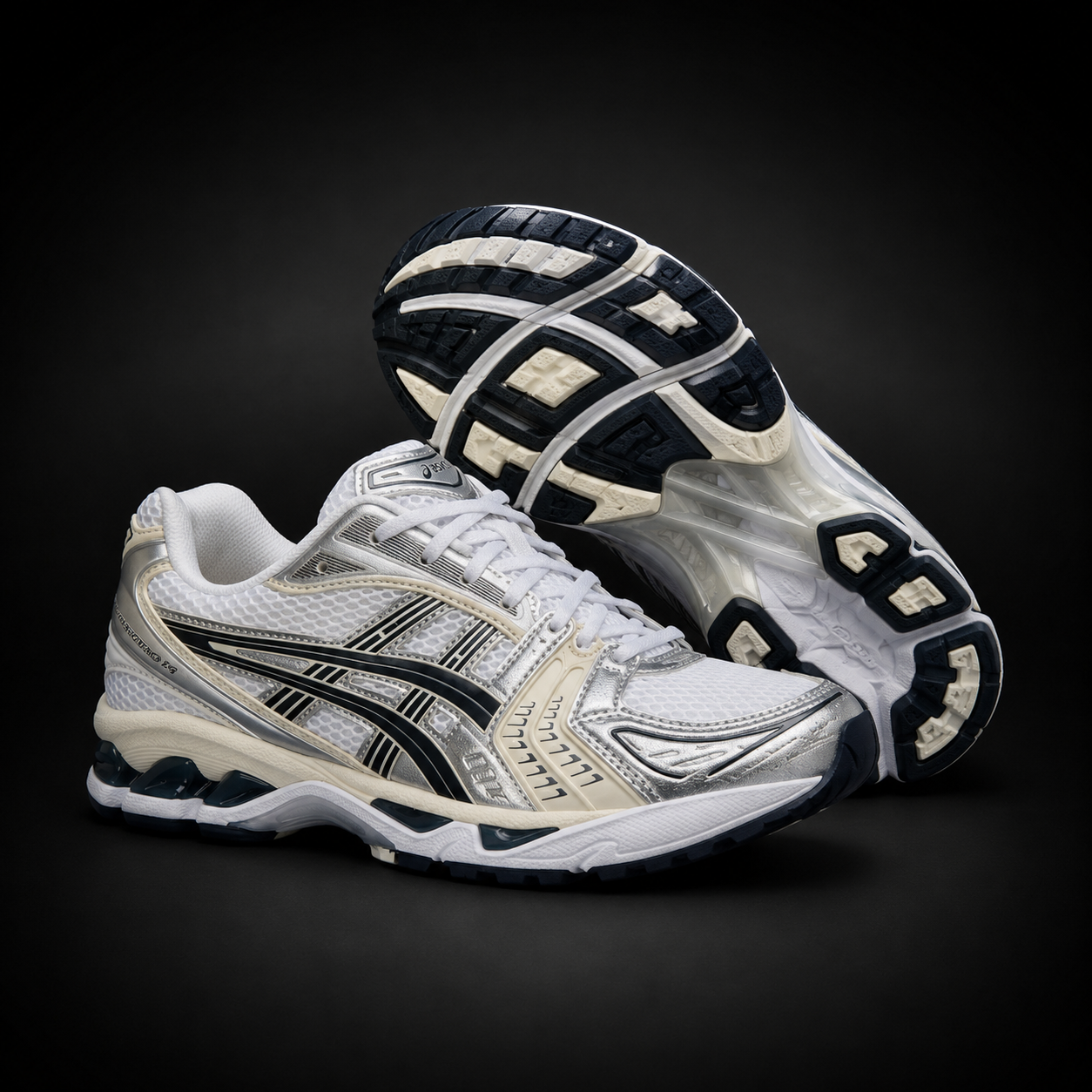 ASICS Gel-Nimbus White Silver Black
