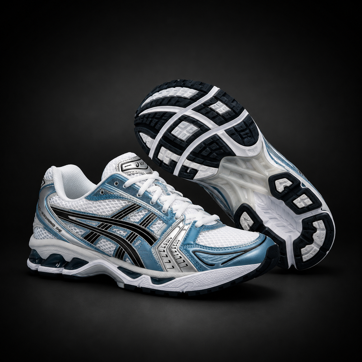ASICS Gel-Nimbus White Blue Black