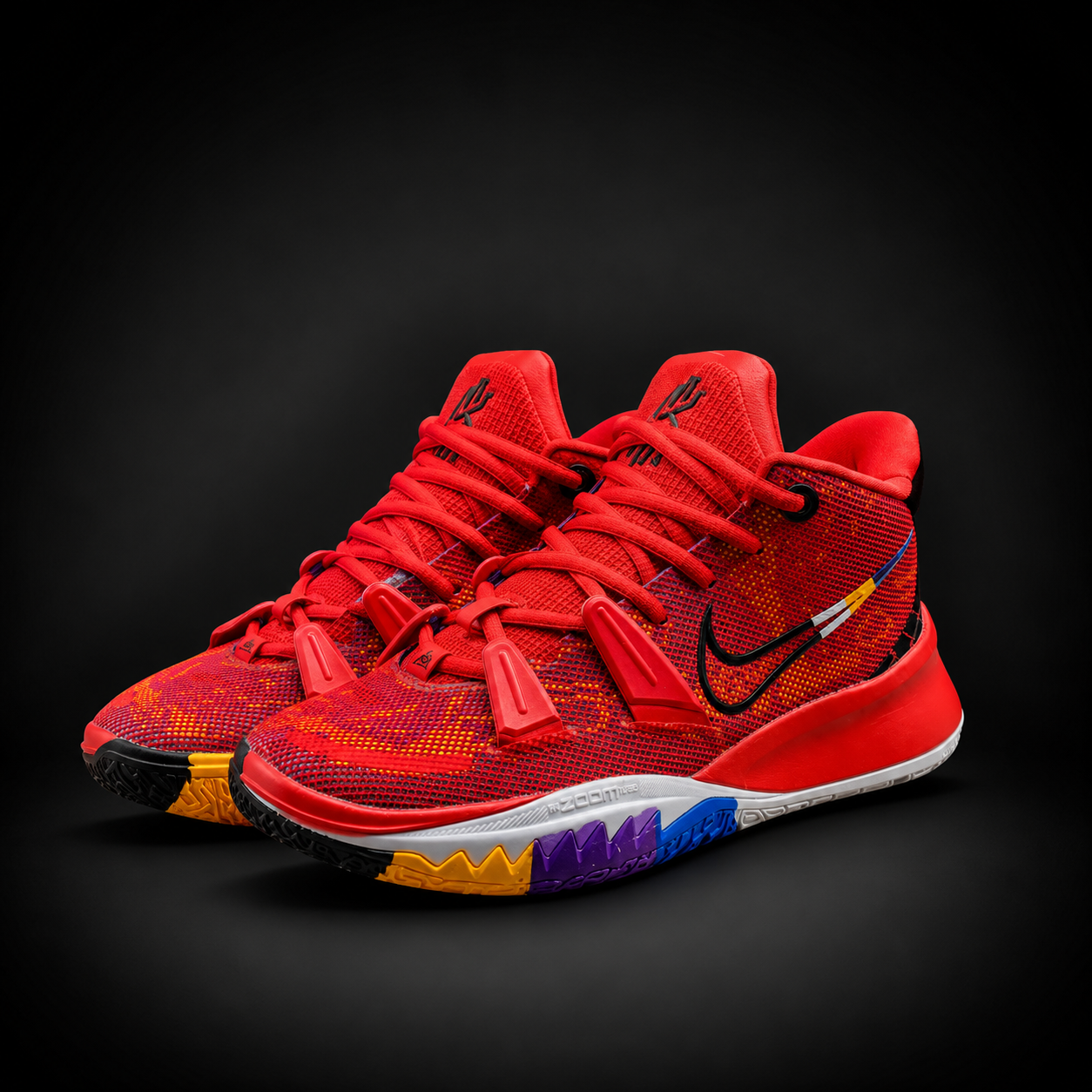Nike Kyrie Flytrap Red Multicolor Basketball Shoes