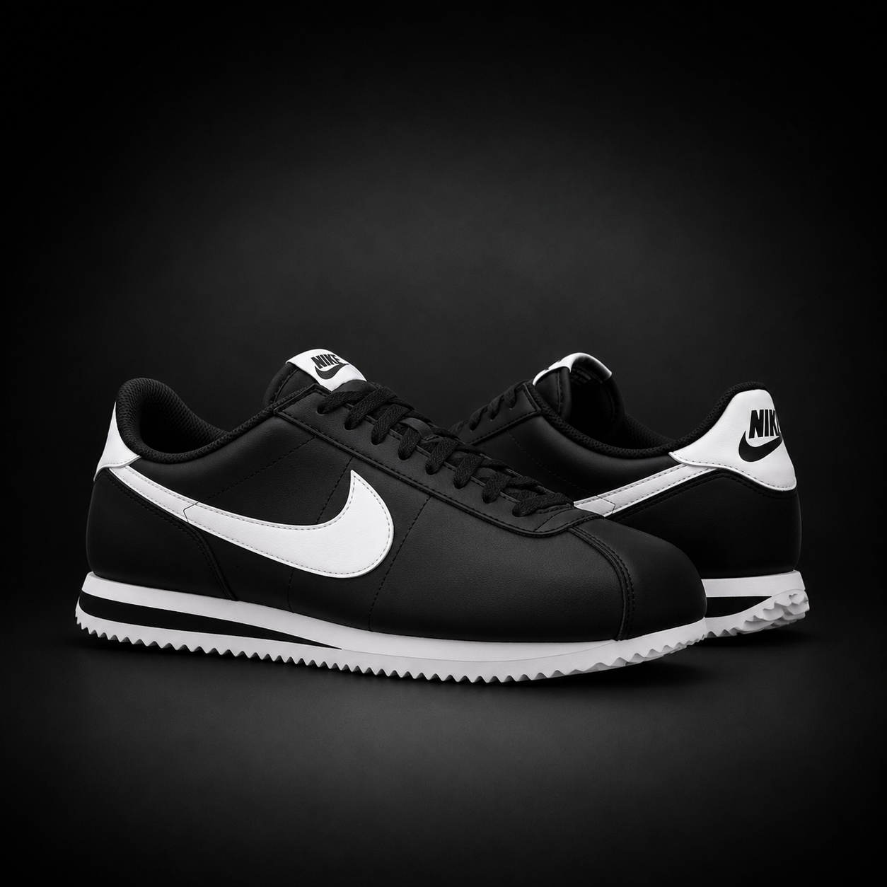 Nike Cortez Black White