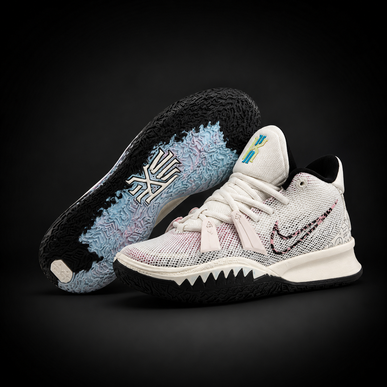 Nike Kyrie Flytrap White Pink Black