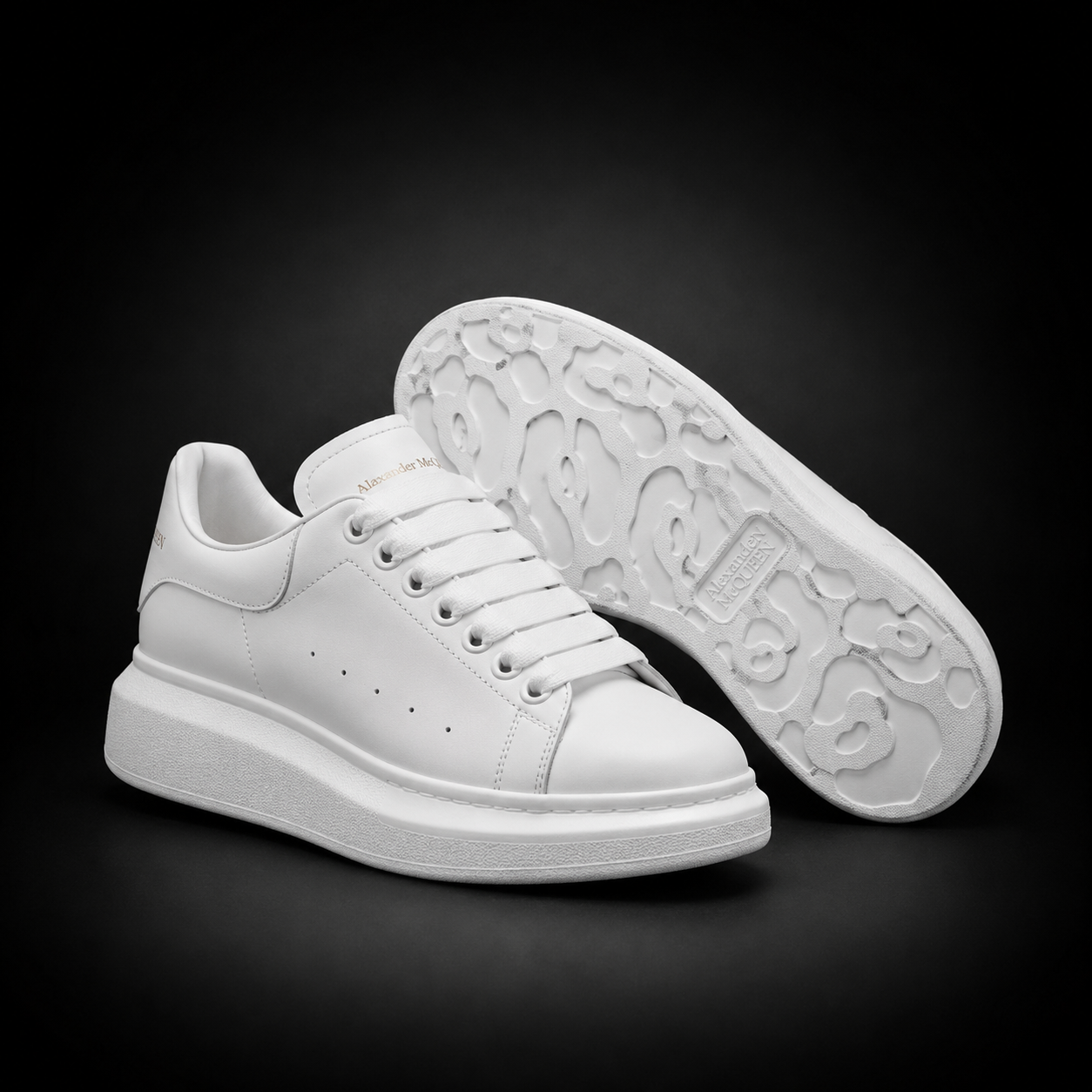 Alexander McQueen Oversized White Sneakers