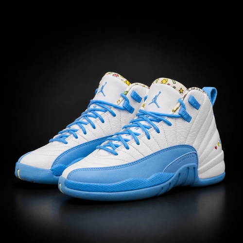 Jordan Retro 12 BlancoAzulcielo