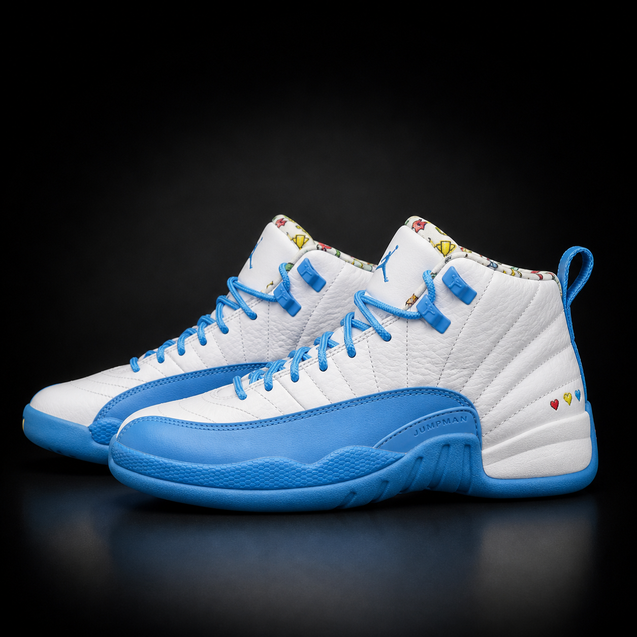 Jordan Retro 12 BlancoAzulcielo