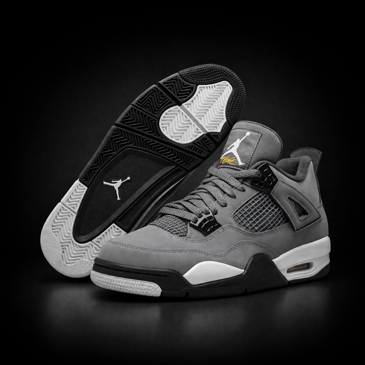 Jordan Retro 4 Gris