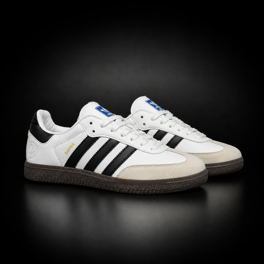 Adidas Samba Blanco Suela Negro