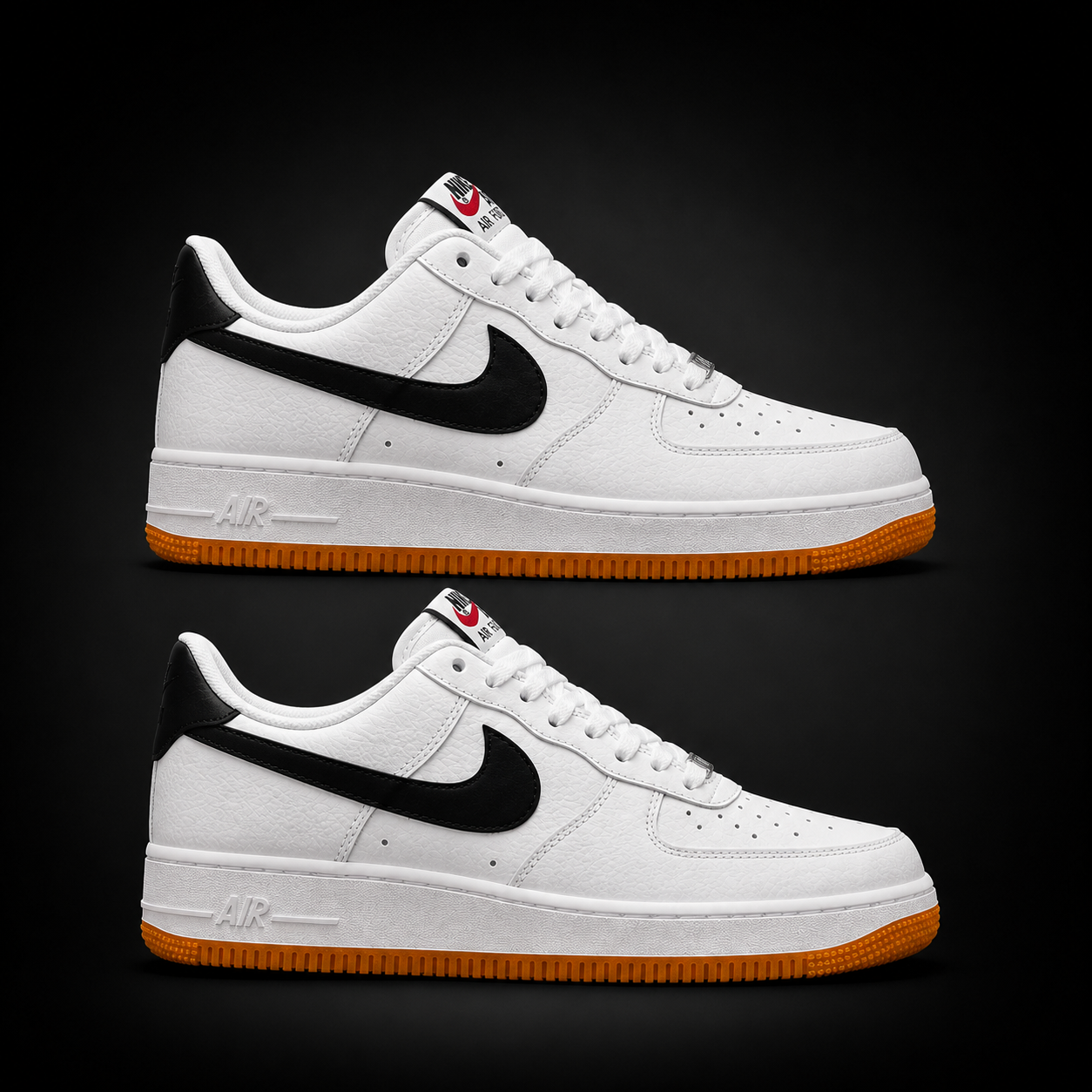 Air Forse One Blanco chulo Negro