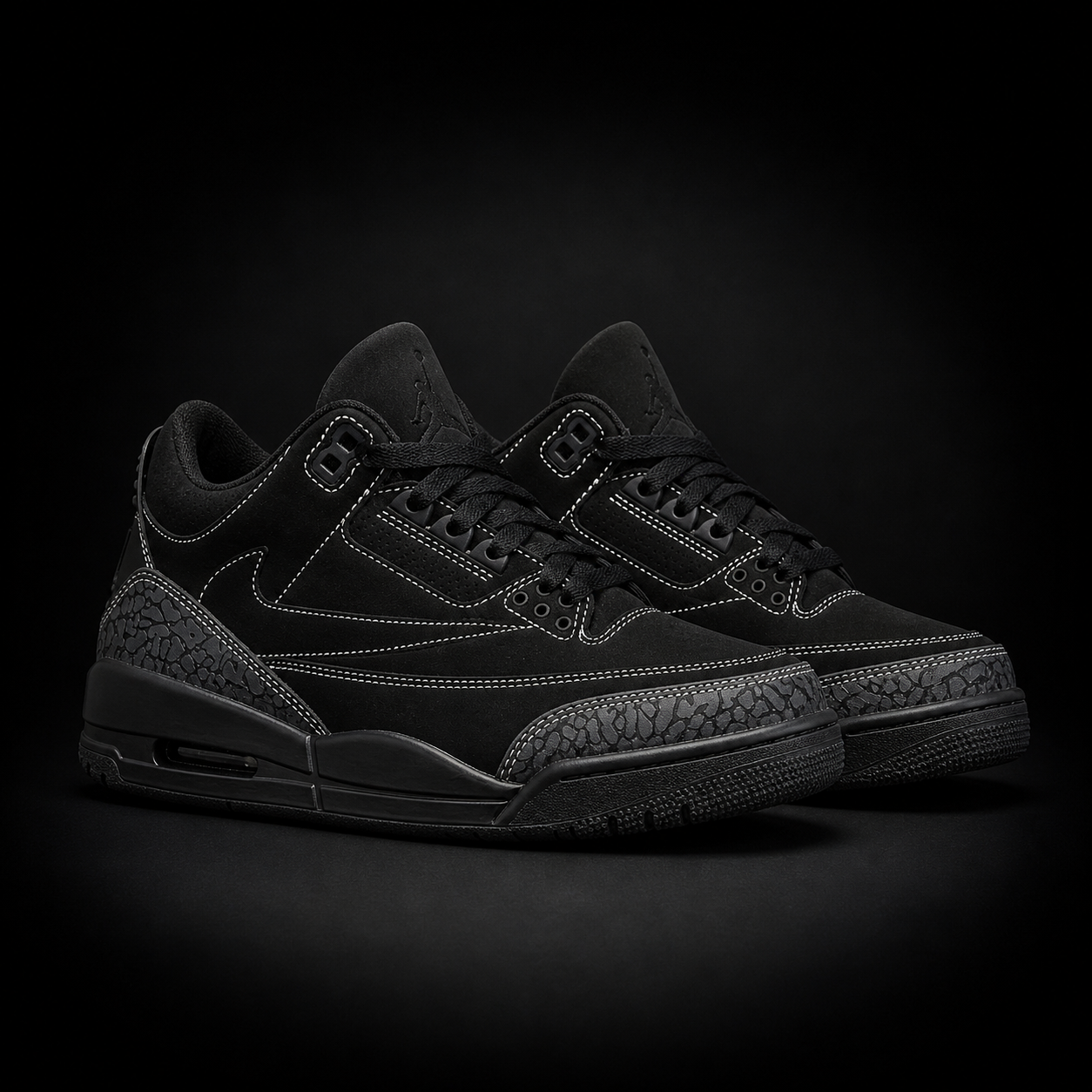 Jordan Retro 3 Travis Negro