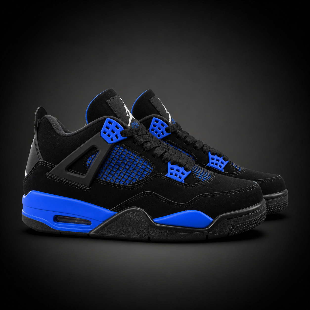 Jordan Retro 4 NegroAzul