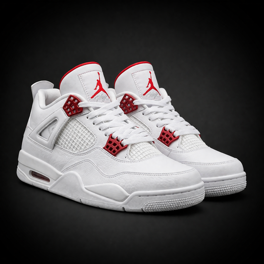 Jordan Retro 4 BlancoRojo