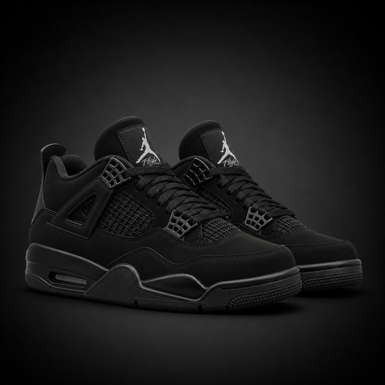 Jordan Retro 4 Negro