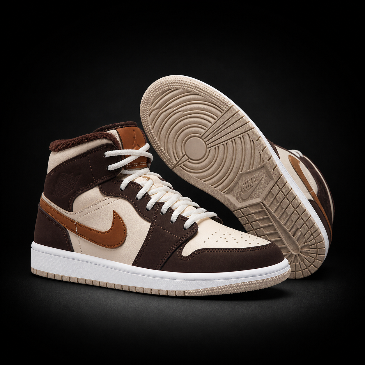 Nike Retro 1 Bota Mid SE Marrón