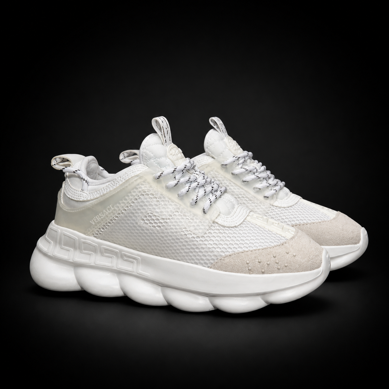 Versace Chain Blanco