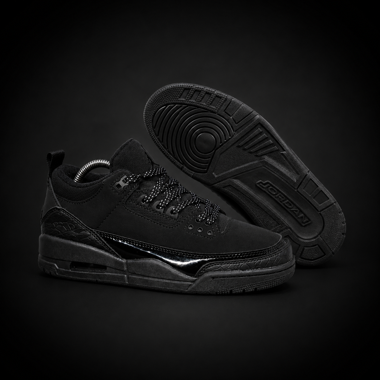 Jordan Retro 3 Negro