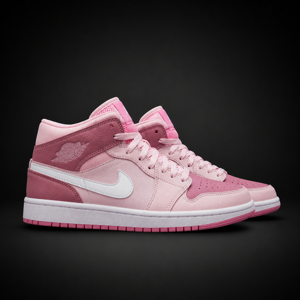 Nike Force 1 Bota Rosada