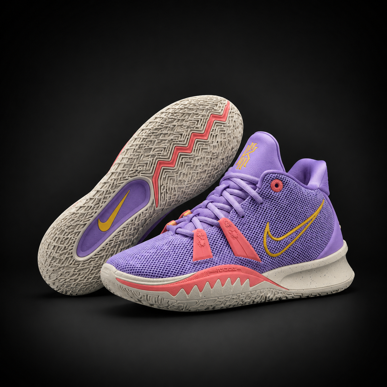Nike Kyrie Flytrap Purple Orange White
