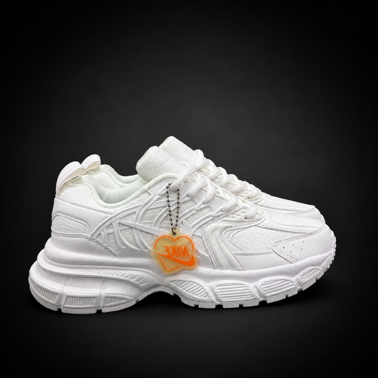 Nike V2K Run Triple White