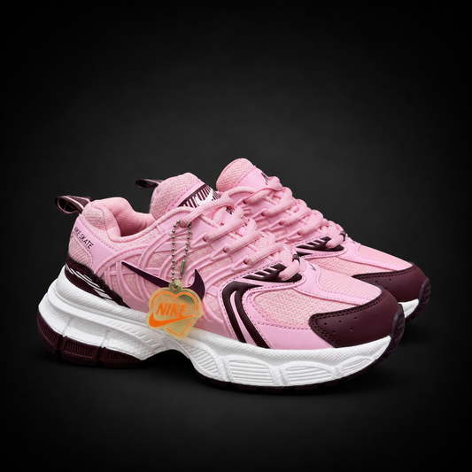 Nike V2K Run Pink Burgundy White