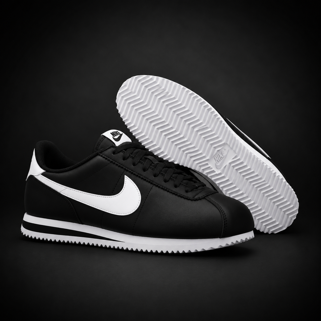 Nike Cortez Black White