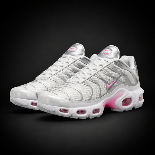Nike Air Max Plus TN White Pink Silver