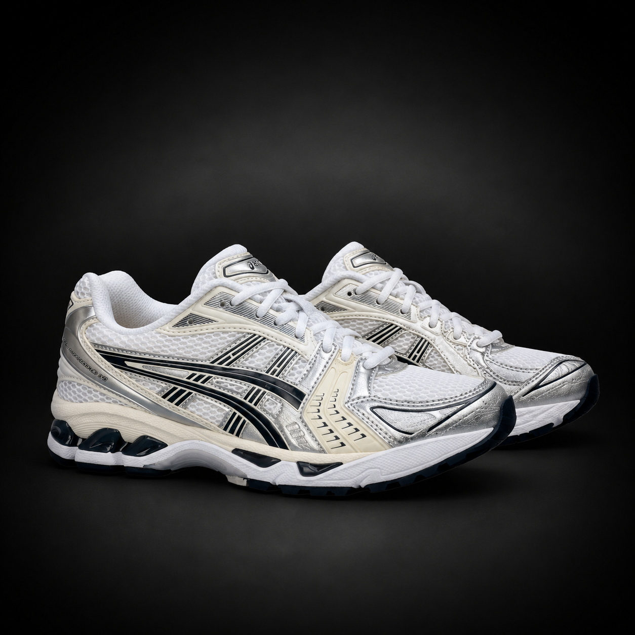 ASICS Gel-Nimbus White Silver Black