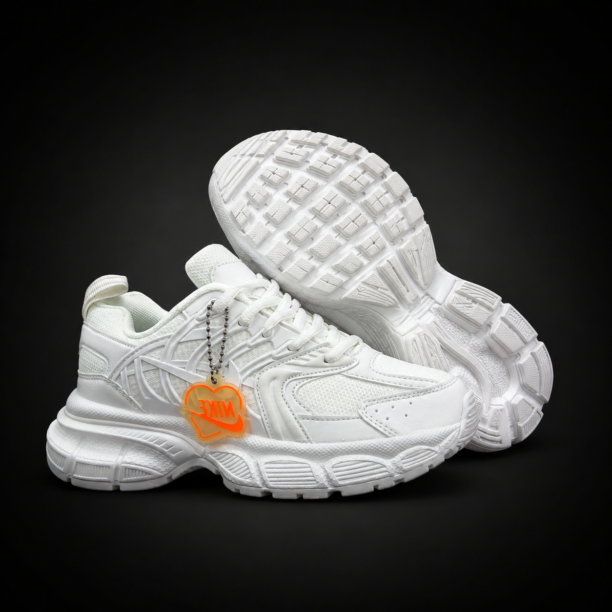 Nike V2K Run Triple White