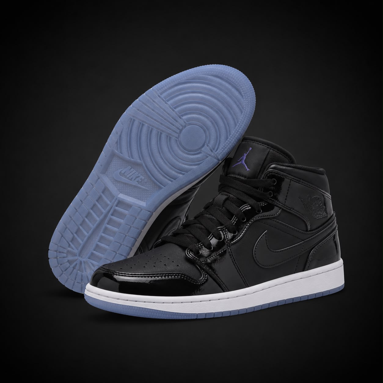 Air Jordan 1 Mid BlackParent